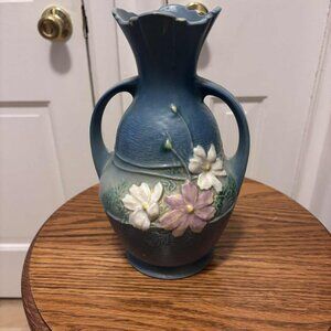 Roseville COSMOS 1939 Vintage Art Pottery Ceramic Flower Vase 952-9 "AS IS"